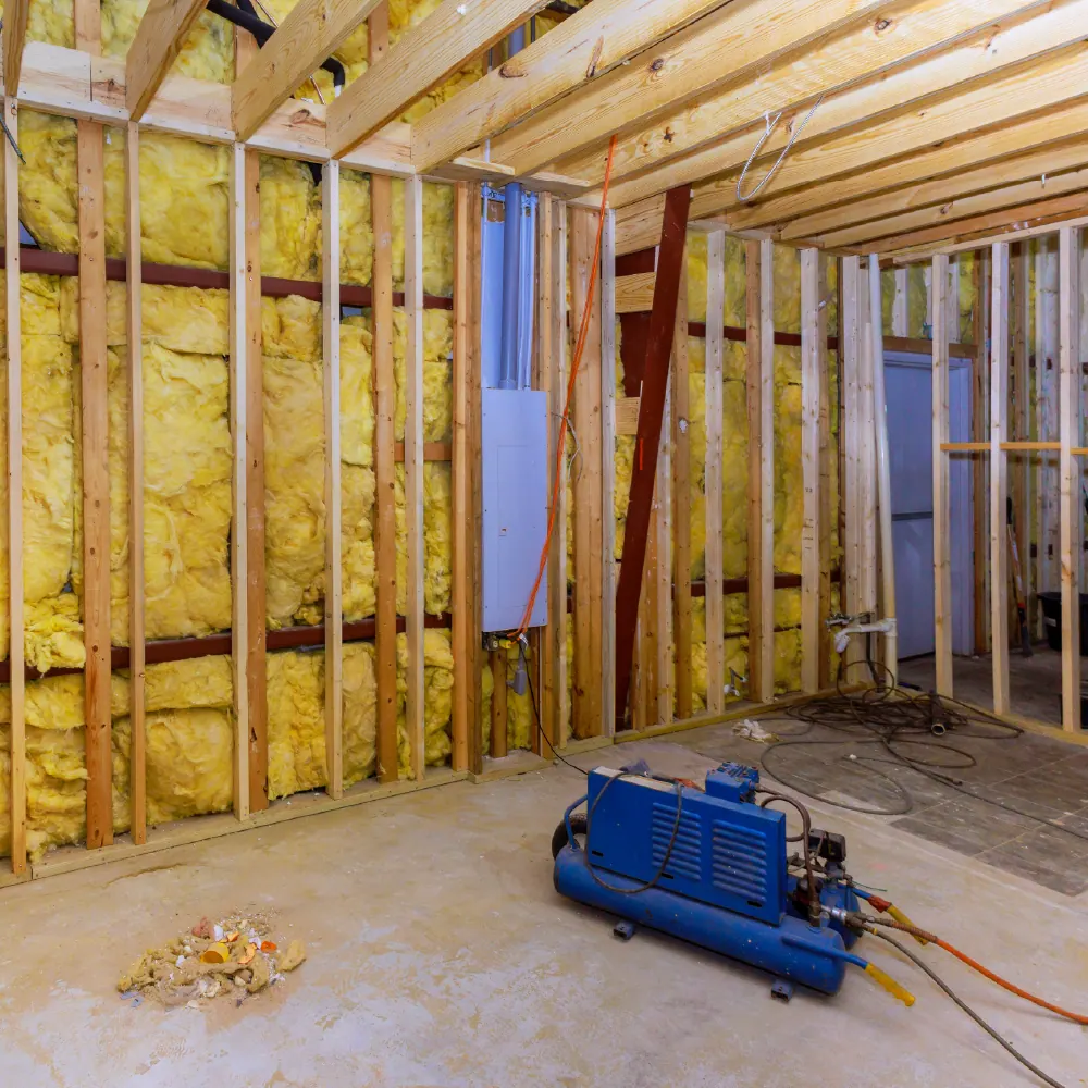 Basement Remodeling project view 3